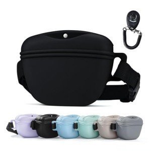 AOKLANT Dog Training Treat Pouch with Clicker