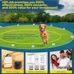Hiflag Wireless Rechargeable Dog Fence System