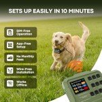 Wireless Electric Fence System for Puppy Safety