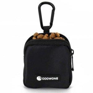 Waterproof Dog Treat Pouch with Poop Bag Dispenser