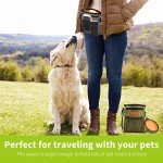 Dog Treat Training Pouch with Poop Bag Dispenser