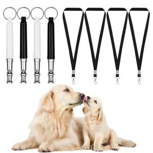 Adjustable Silent Dog Whistle - 2 Pack Set