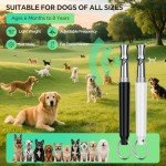 Atevn 2-Pack Adjustable Dog Training Whistles