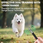Atevn 2-Pack Adjustable Dog Training Whistles
