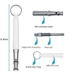 Adjustable Silent Dog Whistle - 2 Pack Set