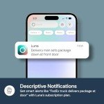 Luna 360° Indoor Pet Camera with Night Vision