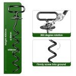 Heavy-Duty Dog Stake for Yard and Outdoor Use