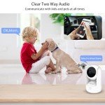 Kadymay 2K HD Dog Camera with Motion Tracking