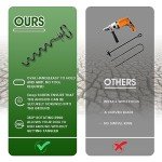 Heavy-Duty Dog Stake for Yard and Outdoor Use