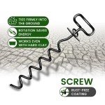 Heavy-Duty Dog Stake for Yard and Outdoor Use