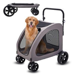VEVOR Portable Pet Stroller for Dogs and Cats