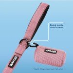 Pink Reflective Dog Leash with Neoprene Handle
