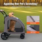 VEVOR Portable Pet Stroller for Dogs and Cats