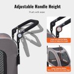 VEVOR Portable Pet Stroller for Dogs and Cats