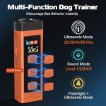 Rechargeable Ultrasonic Dog Bark Deterrent Device