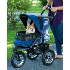 No-Zip Jogger Pet Stroller for Cats and Dogs