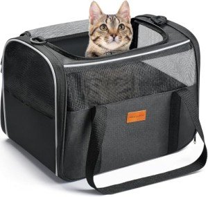 Soft Portable Pet Carrier for Small Dogs & Cats