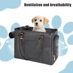 Stylish Soft-Sided Pet Carrier for Travel