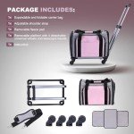 Airline Approved Rolling Pet Carrier for Puppies