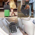 Stylish Soft-Sided Pet Carrier for Travel