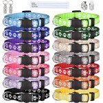 14-Piece Glow in the Dark Puppy Collar Set