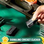 Brass Dog Training Clicker - 2 Pack (Black)