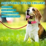 Amylove 27-Piece Adjustable Dog Collar Set