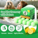 Natural Peppermint Oil Dog Deterrent Balls - 10 Pack