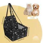 Portable Dog Car Seat for Small to Medium Pets