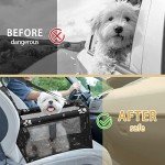 Portable Dog Car Seat for Small to Medium Pets