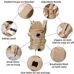 Tactical Backpack Carrier for Small Dogs & Cats