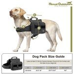 Himal Outdoors Tactical Dog Backpack with Pockets