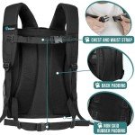 PetAmi Ventilated Dog Backpack Carrier - Black