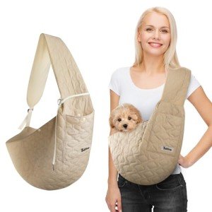 Adjustable Dog Sling Carrier for Small Pets