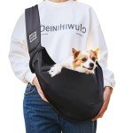 AERKINE Dog Sling Carrier for Small Puppies