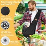 CUBY Hands-Free Sling Carrier for Small Pets
