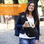 AERKINE Dog Sling Carrier for Small Puppies
