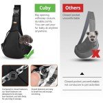 CUBY Hands-Free Sling Carrier for Small Pets