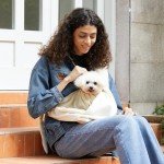 FUKUMARU Dog Sling Carrier for Small Pets