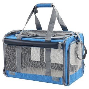 Large Soft-Sided Dog and Cat Carrier - Airline Approved