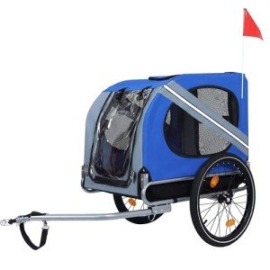 Large Dog Bike Trailer - All-Terrain Pet Carrier