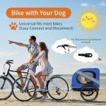 Large Dog Bike Trailer - All-Terrain Pet Carrier