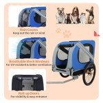 Large Dog Bike Trailer - All-Terrain Pet Carrier