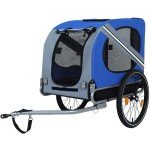 Large Dog Bike Trailer - All-Terrain Pet Carrier