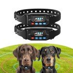 Wireless Dog Fence & Training Collar for 2 Dogs