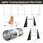 Backyard Dog Agility Training Kit with Tunnel & More
