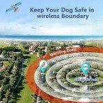 Wireless GPS Dog Fence System with Waterproof Collar