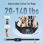 Wireless Dog Fence & Training Collar for 2 Dogs