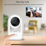 Kadymay WiFi Pet Camera with Motion Tracking