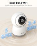ieGeek 2K Pet Security Camera Set with Tracking